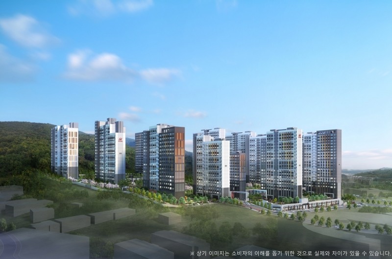 ‘힐스테이트 초월역’ 투시도. / 사진제공=현대엔지니어링