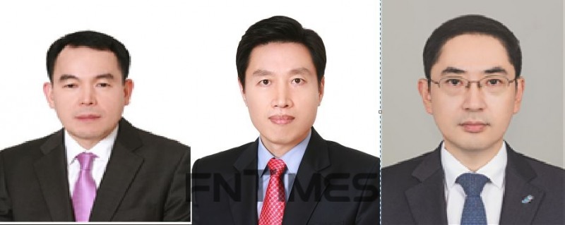 (왼쪽부터) 박창옥 은행연합회 신임 상무이사, 지순구 은행연합회 신임 본부장, 이인균 은행연합회 신임 본부장./사진=은행연합회