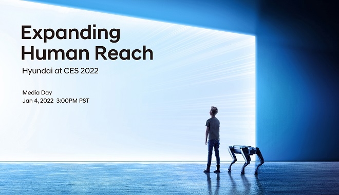 현대차 CES 2022 미디어 행사 개요.