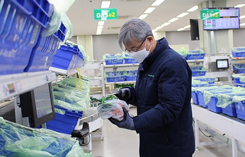 농협경제지주 장철훈 농업경제대표이사, 경제사업장 디지털전환 현장 방문