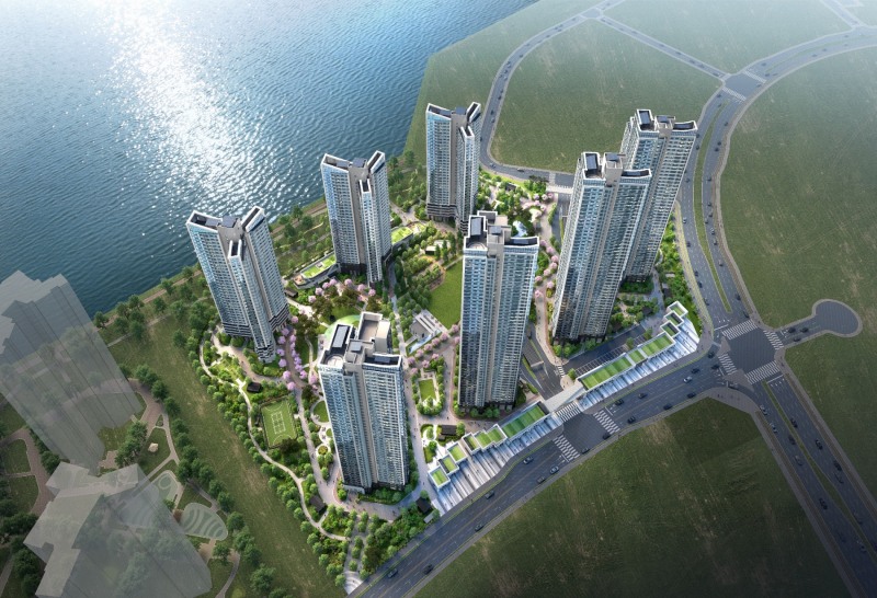 송도 럭스 오션 SK뷰 조감도 / 사진제공=SK에코플랜트