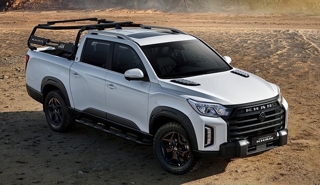 쌍용자동차 뉴 렉스턴 스포츠 칸.