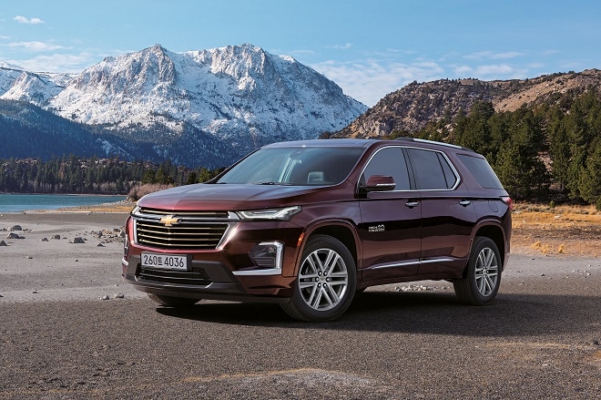 쉐보레 트래버스 하이컨트리.