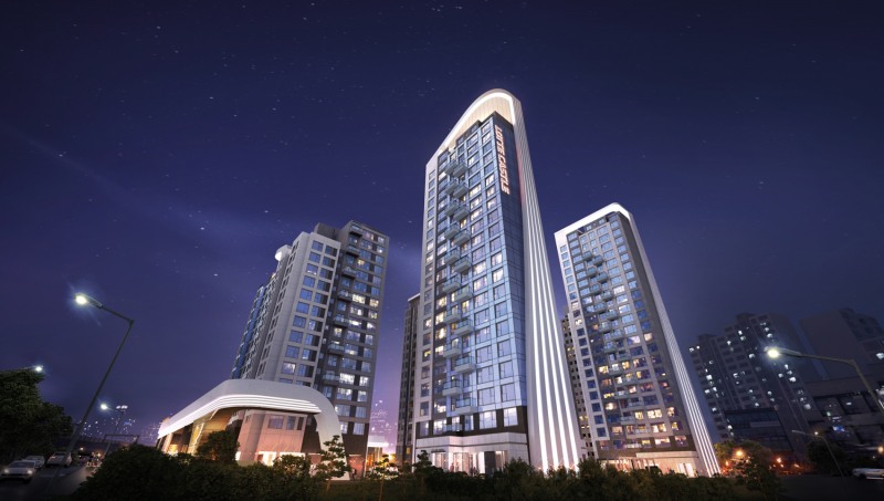 ‘성수1구역 주택재건축정비사업’ 투시도. / 사진제공=롯데건설