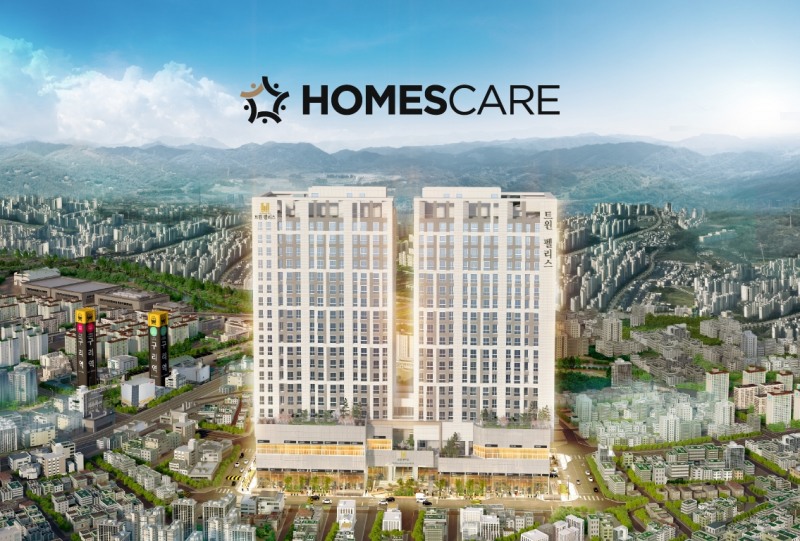 구리시 수택동 주상복합단지 구리 유탑트윈팰리스 모습. / 사진제공=홈즈컴퍼니