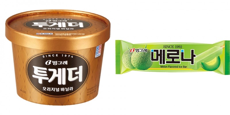 빙그레 투게더, 메로나 제품 모습./ 사진제공 = 빙그레 홈페이지