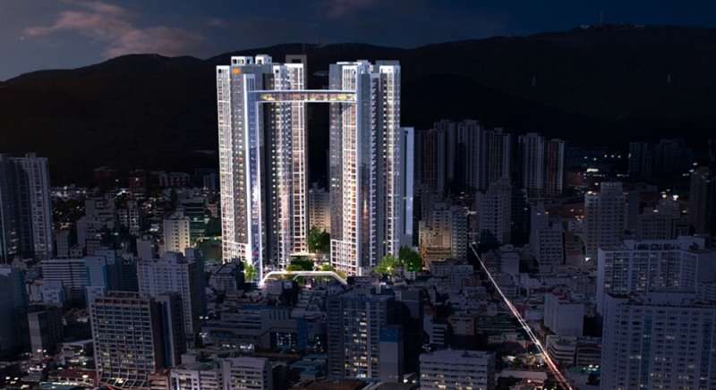 ‘부산 광안동 373BL 가로주택정비사업’ 투시도. / 사진제공=DL건설