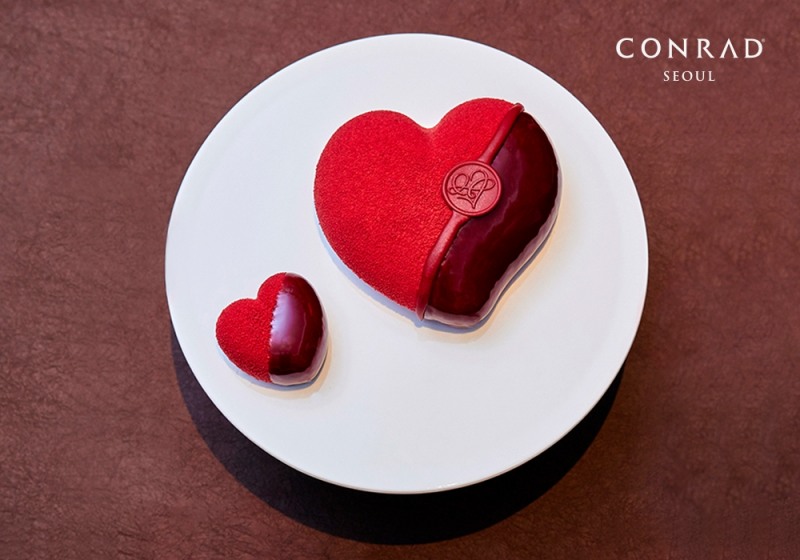 콘래드 밸런타인 케이크./ 사진제공= 콘래드