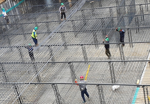 ▲ 반도건설 높이조절 바체어 시공현장. 사진제공 = 반도건설