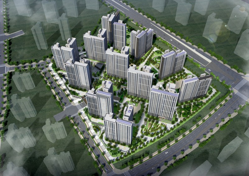 파주운정3 A16BL 공공분양주택 조감도. / 사진제공=LH