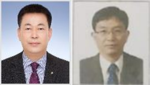왼쪽부터 조두식 NH농협캐피탈 리테일금융본부 부사장과 은길수 NH농협캐피탈 여신관리본부 부사장. /사진제공=NH농협캐피탈