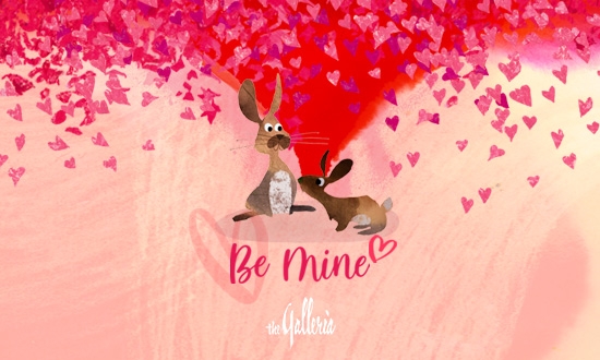 밸런타인 이벤트 메인 이미지./ 사진제공 =한화솔루션 갤러리아