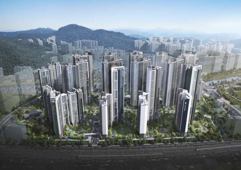 안양역 푸르지오 더샵 투시도 / 사진제공=대우건설