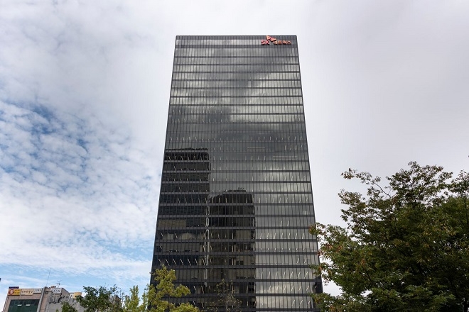 SK네트웍스가 입주한 삼일빌딩 전경.