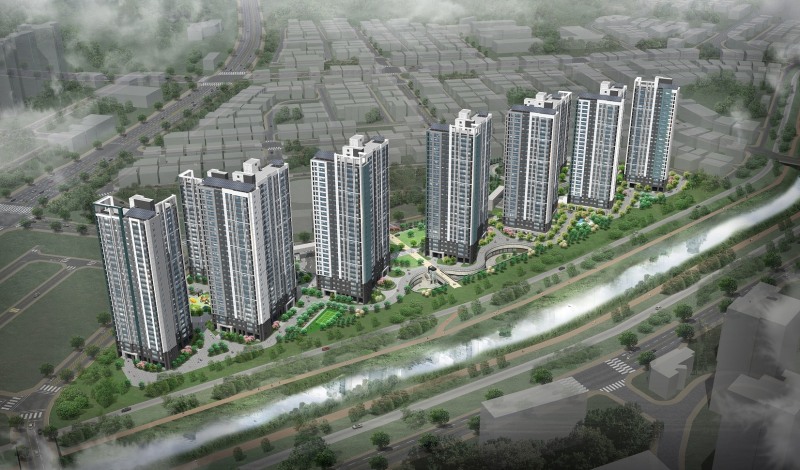 ‘지제역 푸르지오 엘리아츠’ 조감도. / 사진제공=대우건설