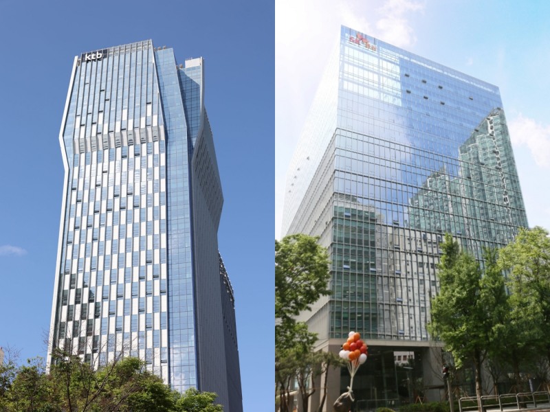 KTB투자증권(왼쪽)과 SK증권(오른쪽). /사진=각사