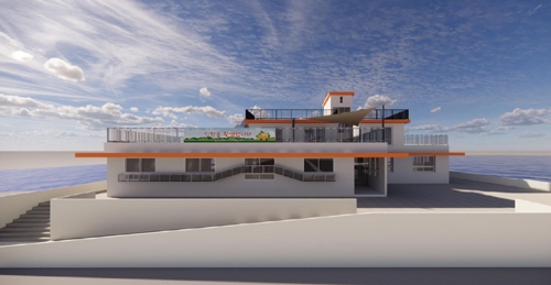 ▲ 통영시 고양이 보호 분양시설 조감도. 사진제공 = 포스코건설