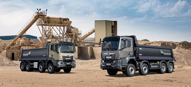 뉴 만 TGS 덤프트럭.