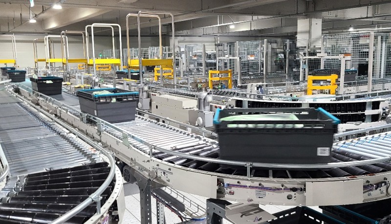 GS리테일이 첨단 물류 시스템 도입으로 생산성을 3배 이상 끌어 올렸다./사진제공=GS리테일