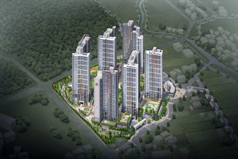 ‘힐스테이트 통영’ 조감도. / 사진제공=현대엔지니어링