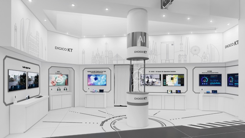 KT전시관(AI존) 조감도. 사진=KT