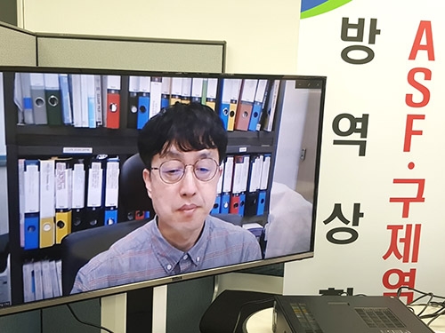 농협, 아프리카돼지열병 방역 화상교육 실시