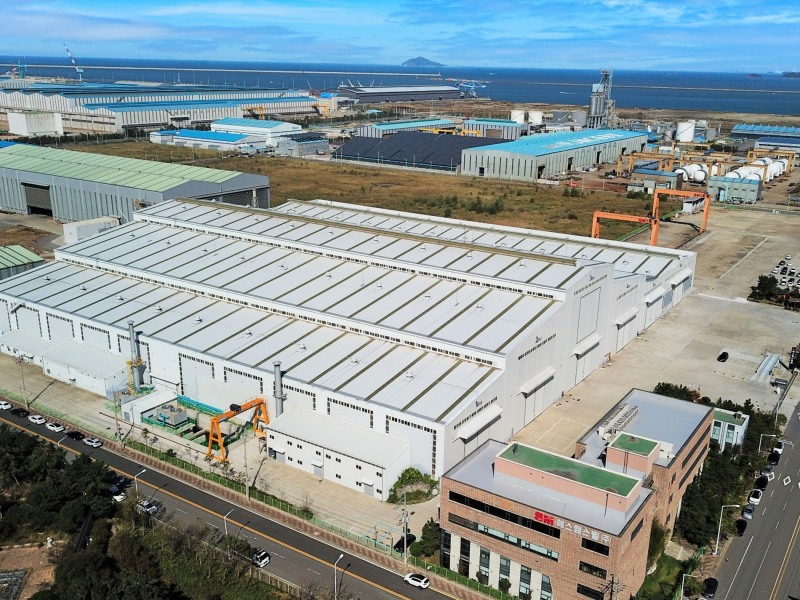 SM스틸 군산공장 전경. /사진제공=SM스틸