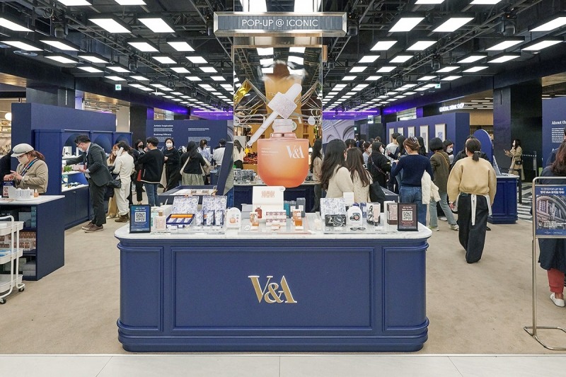 V&A 뷰티 팝업 스토어 매장전경. 사진=넷마블힐러비