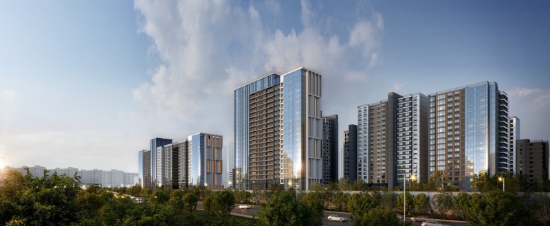 이촌 코오롱아파트 리모델링사업 투시도 / 사진제공=삼성물산 건설부문