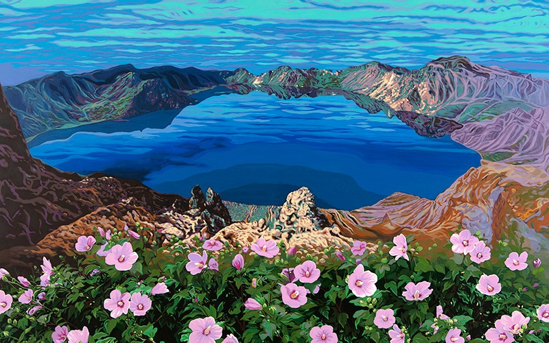 Life22-01, 138× 214cm, Acrylic on Canvas, 2022