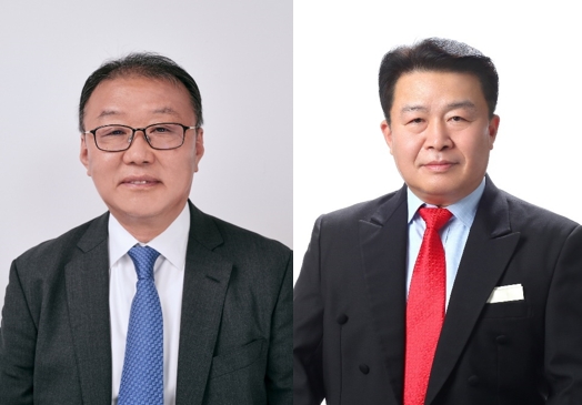 박만규(왼쪽)·최정욱 각자 대표이사 사장. / 사진제공=동아지질