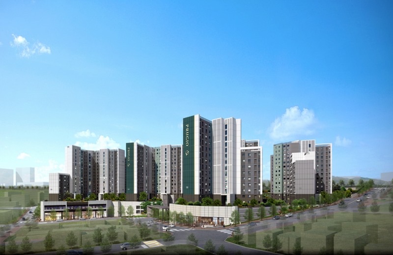 ‘동대구 푸르지오 브리센트’ 주경 투시도. / 사진제공=대우건설