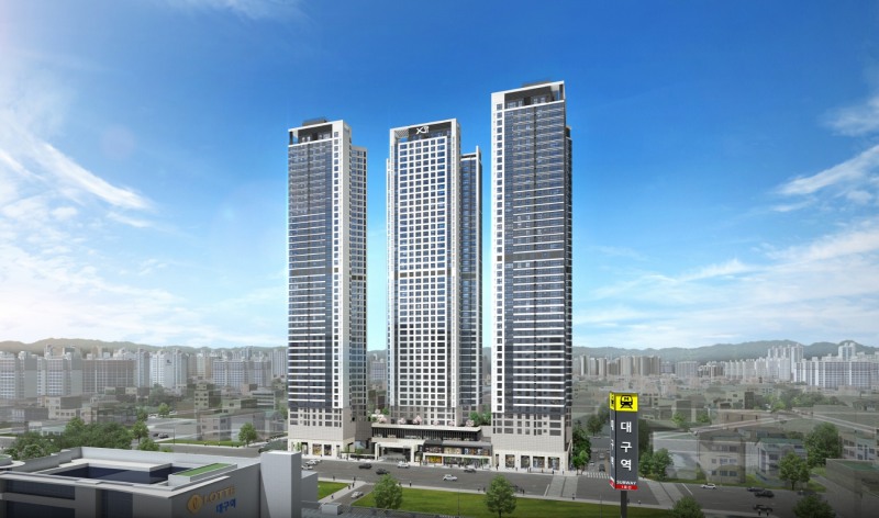 대구역자이 더 스타 투시도 / 사진제공=GS건설