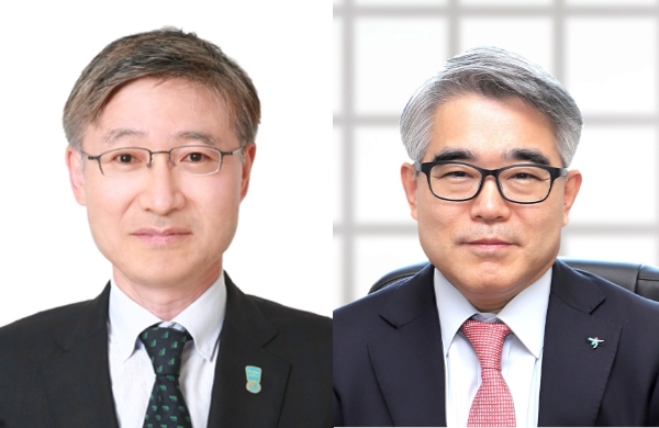 이승열 하나생명 대표(왼쪽), 김재영 하나손보 대표./사진=각 사