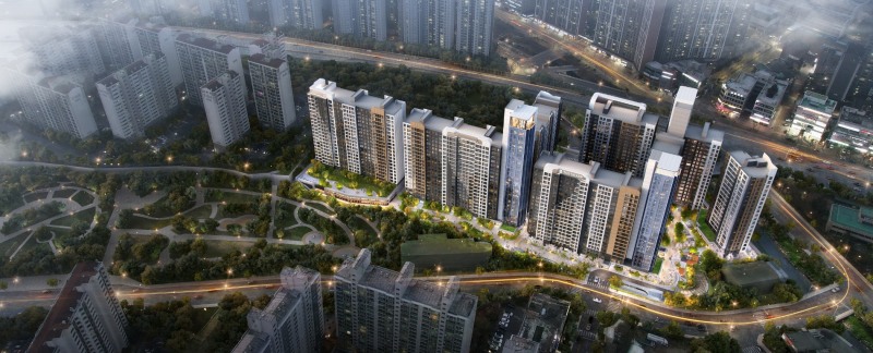 성복역리버파크 아파트 리모델링사업 조감도 / 사진제공=포스코건설