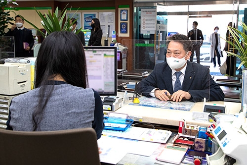 조소행 신임 농협 상호금융대표이사, 취임 첫날부터 현장경영 소통 행보