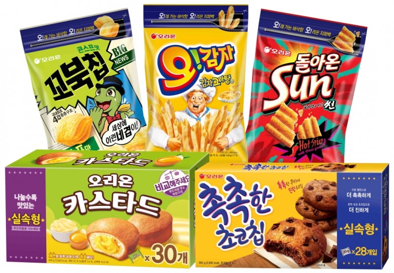 오리온 대용량 제품 이미지./ 사진제공 = 오리온