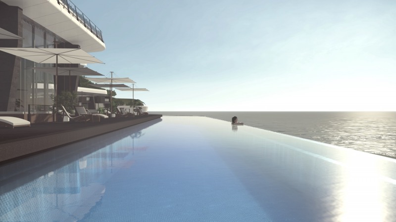 파르나스호텔제주 인피니티 풀./ 사진제공 = 파르나스호텔㈜