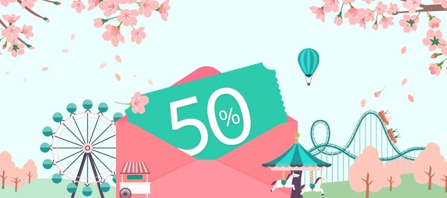 하나카드가 에버랜드와 서울랜드, 대구 이월드를 대상으로 '봄맞이 테마파크 할인 이벤트'를 진행한다. /사진제공=하나카드