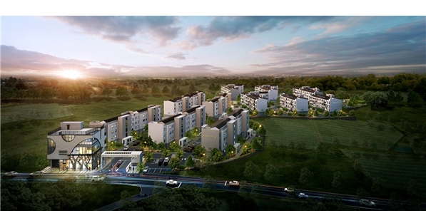 ‘제주 푸르지오 더 퍼스트’ 투시도. / 사진제공=대우건설