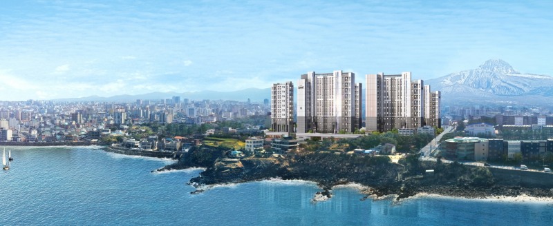 호반써밋 제주 항공조감도