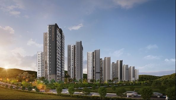 ‘용인 경남아너스빌 디센트’ 투시도. / 사진제공=SM그룹