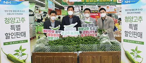 농협, 청양고추 최대 40% 할인 판매행사 실시