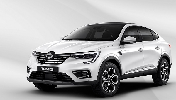 르노코리아 준중형CUV XM3.