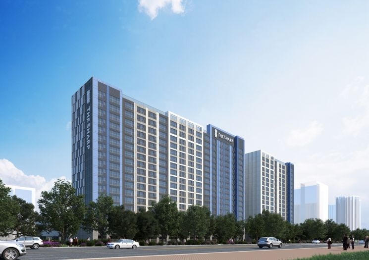 서울 송파구 ‘잠실 더샵 루벤’ 투시도. / 사진제공=포스코건설