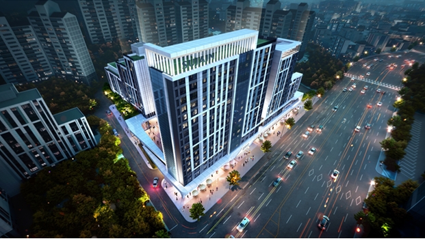 하대원동 220-1번지 일원 가로주택정비사업 조감도. / 사진제공=한양