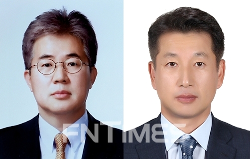 이영창 신한금융투자 각자 대표(왼쪽)와 김상태 글로벌‧그룹 투자은행(GIB‧Group & Global Investment Banking Group) 총괄 각자 대표./사진=신한금융투자