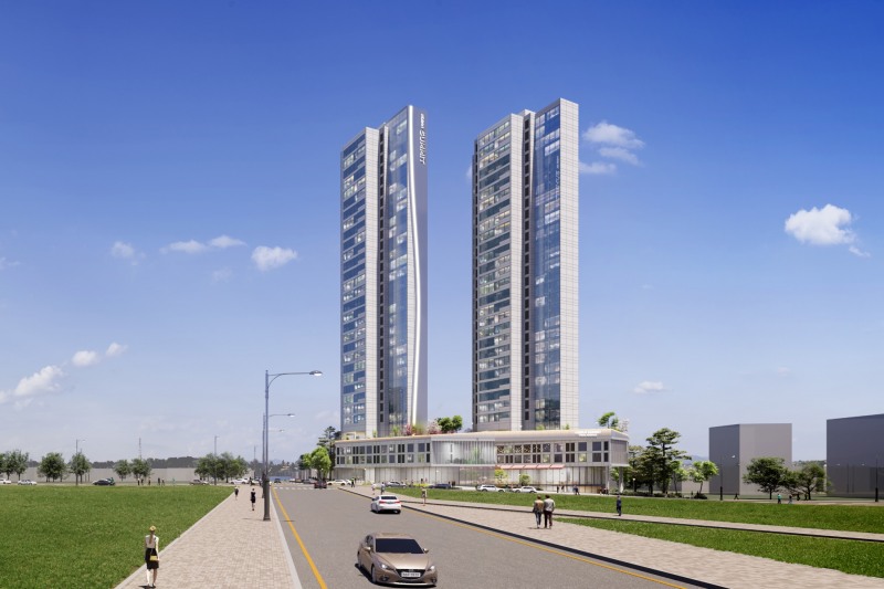 ‘신노량진시장 정비사업’ 투시도. / 사진제공=호반건설