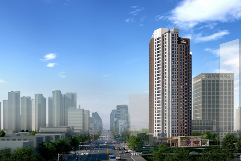 부산 월성맨션 소규모재건축사업  투시도 / 사진제공=쌍용건설