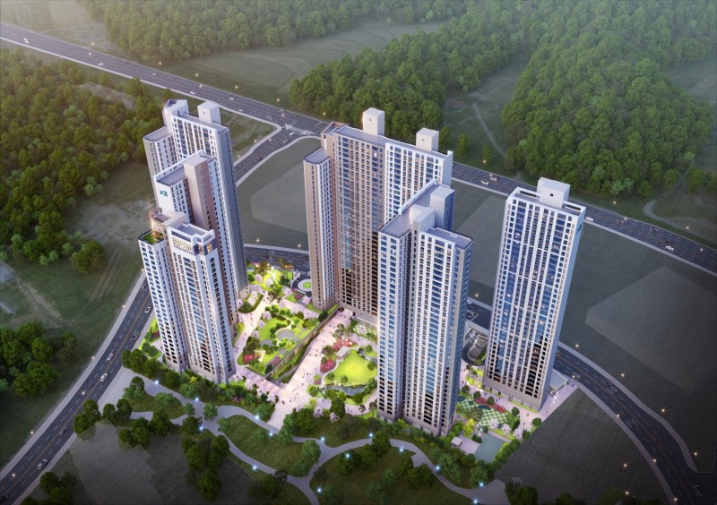 제천자이 더 스카이 단지조감도 / 사진제공=GS건설